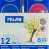 PINTURA ACUARELA MILAN X 12 MODELO 80011 Y PINCEL PINTURA ACUARELA MILAN X 12 MODELO 80011 Y PINCEL