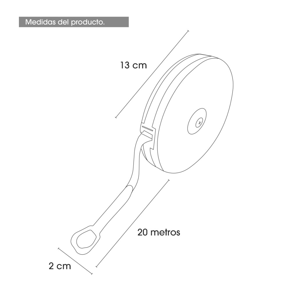 Cinta Metrica Agrimensor 20 Metros Manivela Plegable Fibra Cinta Metrica Agrimensor 20 Metros Manivela Plegable Fibra