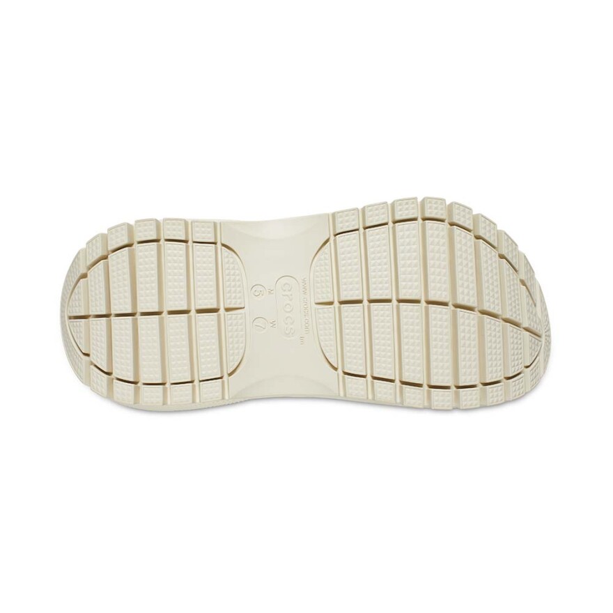 Plataformas Crocs Mega Crush Clog - Unisex Bone