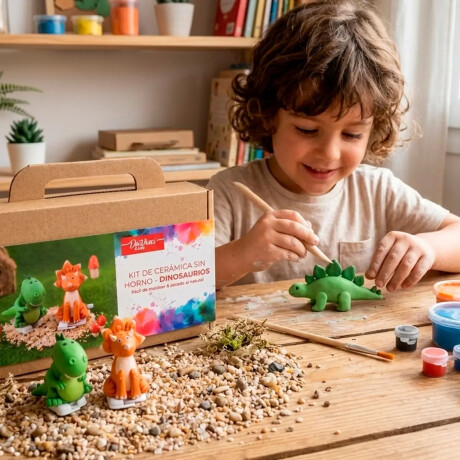 Kit de Ceramica Da Vinci Dinosaurios