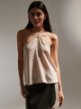 Tops Tartella Marfil / Off White