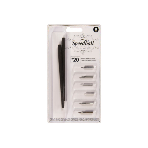 Set de plumas Nº20 - Speedball Única