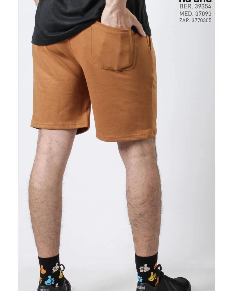 SHORT DE ALGODON Tostado