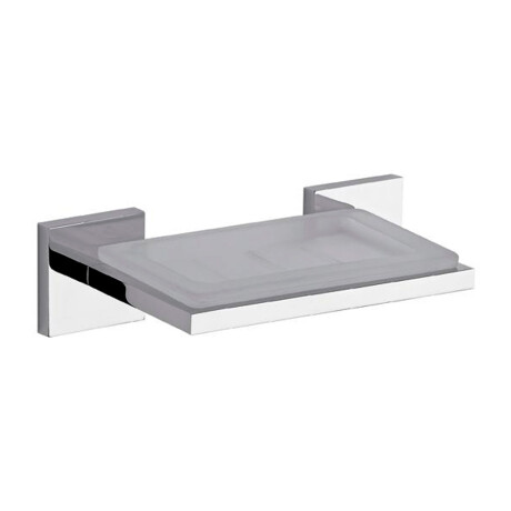 JABONERA VIDRIO APLICAR METAL LINEA DOMINIC ACABADO MATE 000