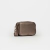 Mini Bag Adisa En Efecto Cuero Graneado Metalizado