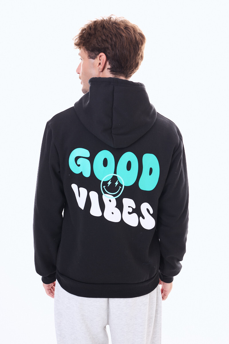 Buzo felpa Chillan - Negro 