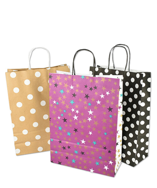 BOLSA FANTASIA LUNA 30X12X41 cm GOLD STAR