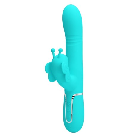 Vibrador 4 en 1 Twinkled Tenderness Pretty Love Verde
