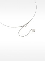 Collar Con Perlas De Agua Dulce - Plata De Ley 925 plateado