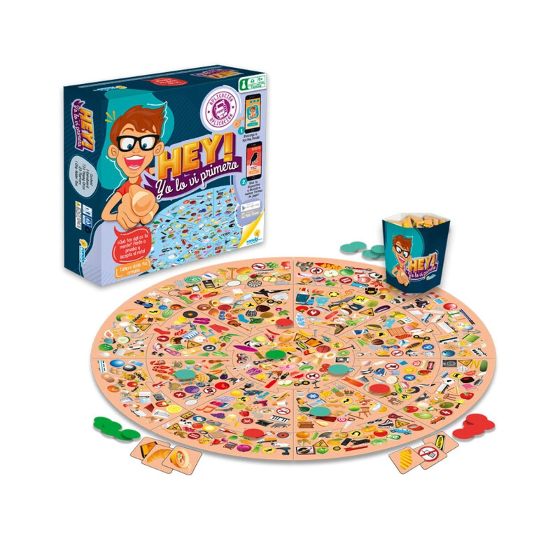 Juego de mesa Hey! Yo lo vi primero Ronda con aplicación Juego de mesa Hey! Yo lo vi primero Ronda con aplicación