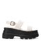 Sandalia de Mujer Miss Carol LURIX con plataforma Beige