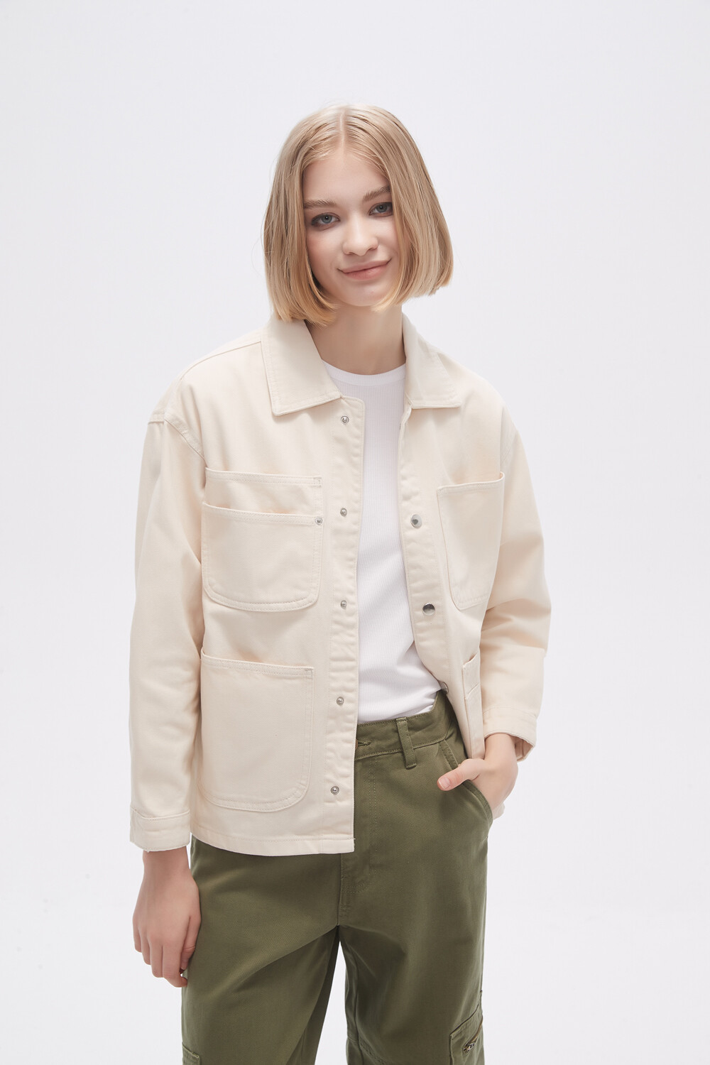 Sobrecamisa Ona Crudo / Natural
