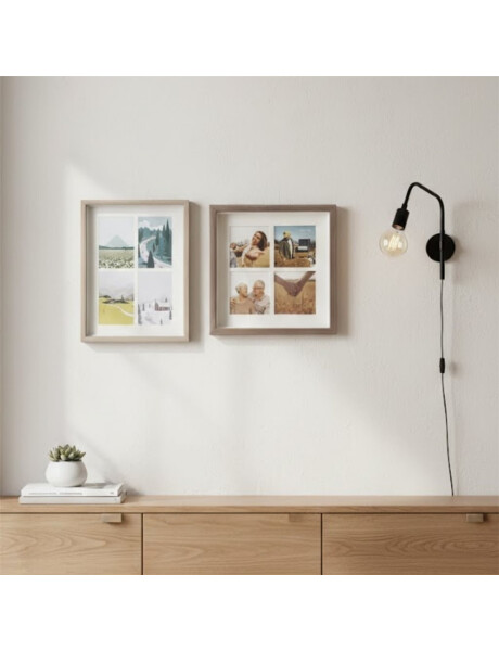 PORTARRETRATOS VERTICAL 4 FOTOS PARED 29X39X3CM PORTARRETRATOS VERTICAL 4 FOTOS PARED 29X39X3CM