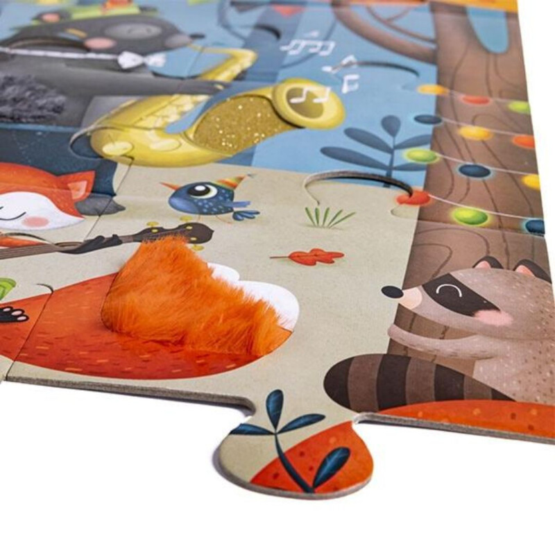 Puzzle Texturado 20 Pzas Eueka Jazz