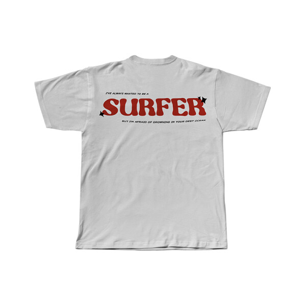 Remera Pulau Surfer Blanco