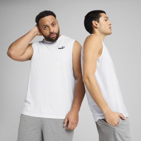 ESS Nş1 Logo Sleeveless Tee 68262602 Blanco