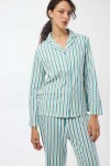 Camisero Berta Rayas Verde