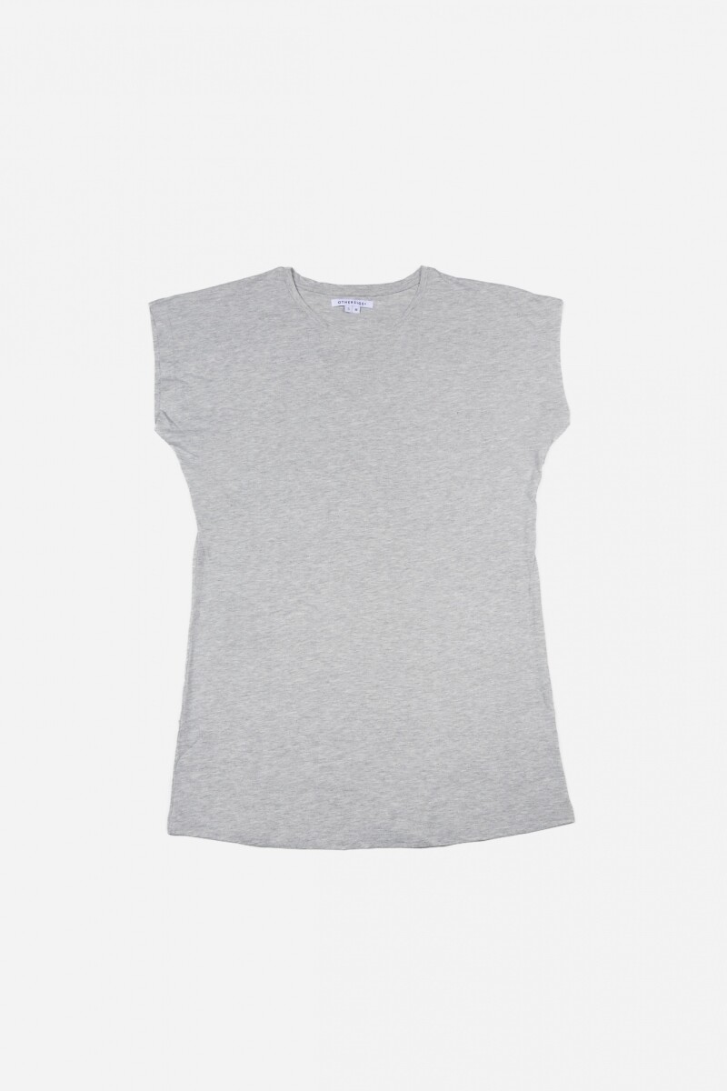 Blusa manga corta GRIS