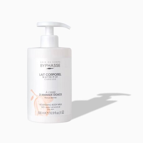 Byphasse Leche corporal nutritiva con dosificador 500ML Byphasse Leche corporal nutritiva con dosificador 500ML
