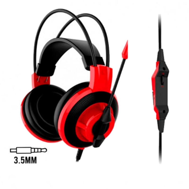 Auriculares Gaming Msi Ds501 40mm 3,5mm Auriculares Gaming Msi Ds501 40mm 3,5mm