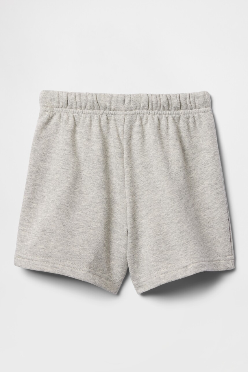 Short Sin Felpa Logo Gap Toddler Niño Light Heather Grey B08