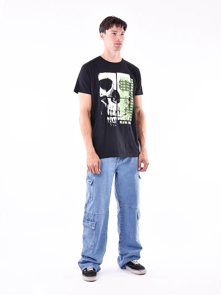 REMERA TIME NEGRO