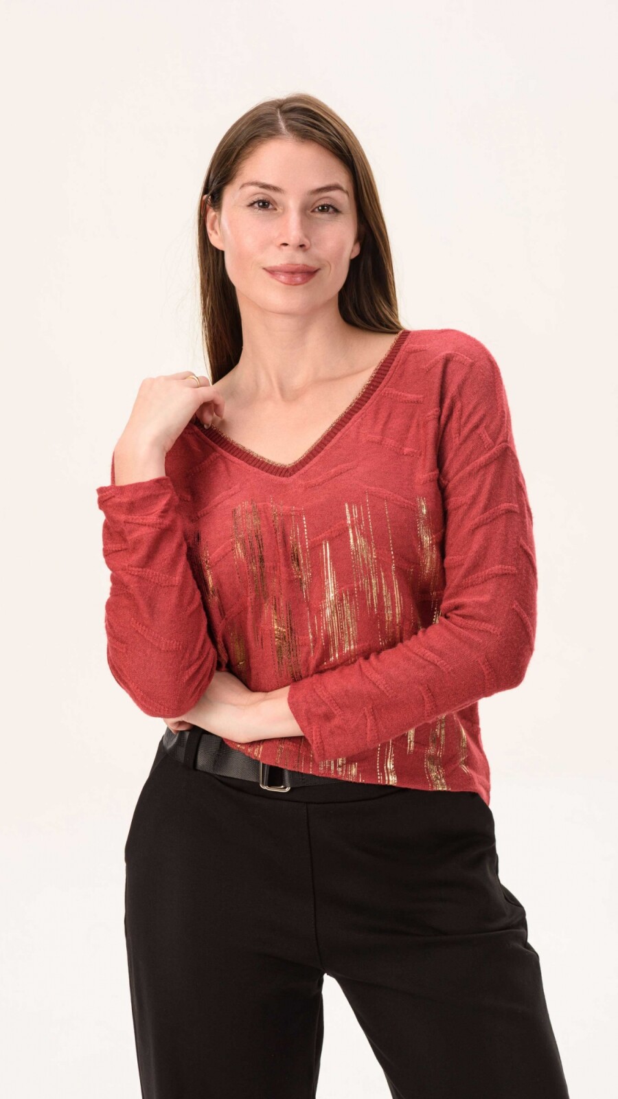 Blusa Ginebra Rojo