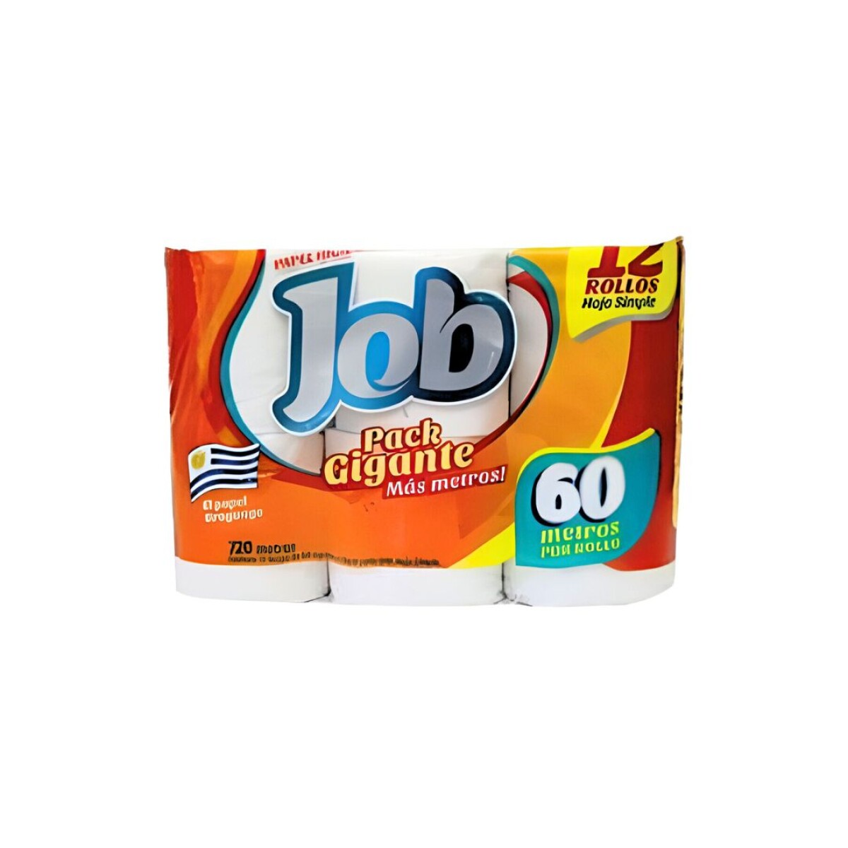 Papel Higiénico JOB 12 Rollos 60m 