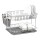 Escurridor de dos niveles Metalife con bandeja cromado 43x28x28cm Inox