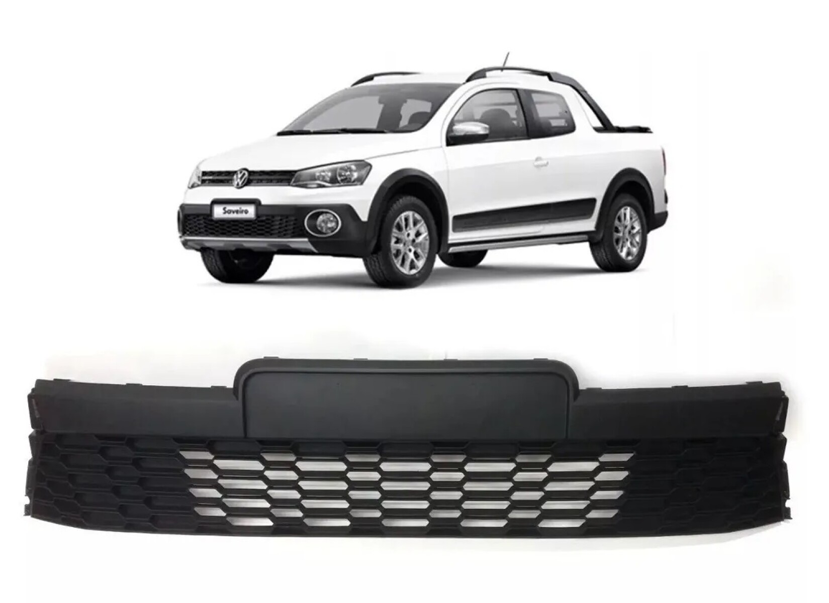 REJILLA DE PARAGOLPE CENTRAL SAVEIRO CROSS G6 14/15 