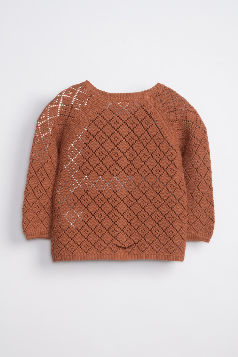 Saco tejido Camel