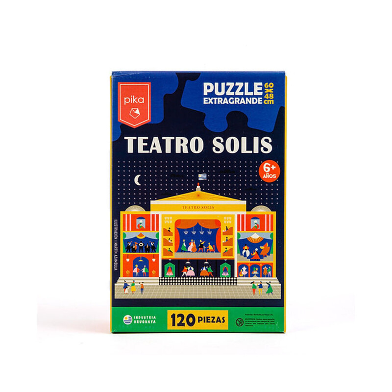 Puzzle Teatro Solís 120 piezas Pika Puzzle Teatro Solís 120 piezas Pika