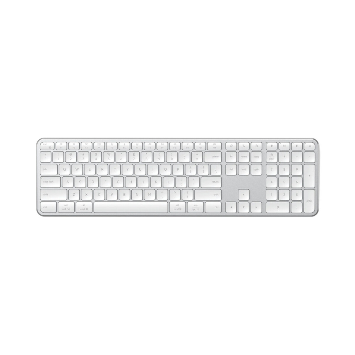 Satechi Teclado Slim EX3 Wireless - Silver US English 