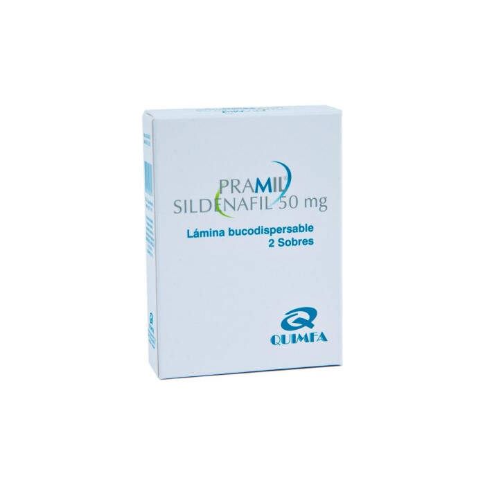 PRAMIL 50 MG. LAMINA BUCODISPERSABLE CJ única