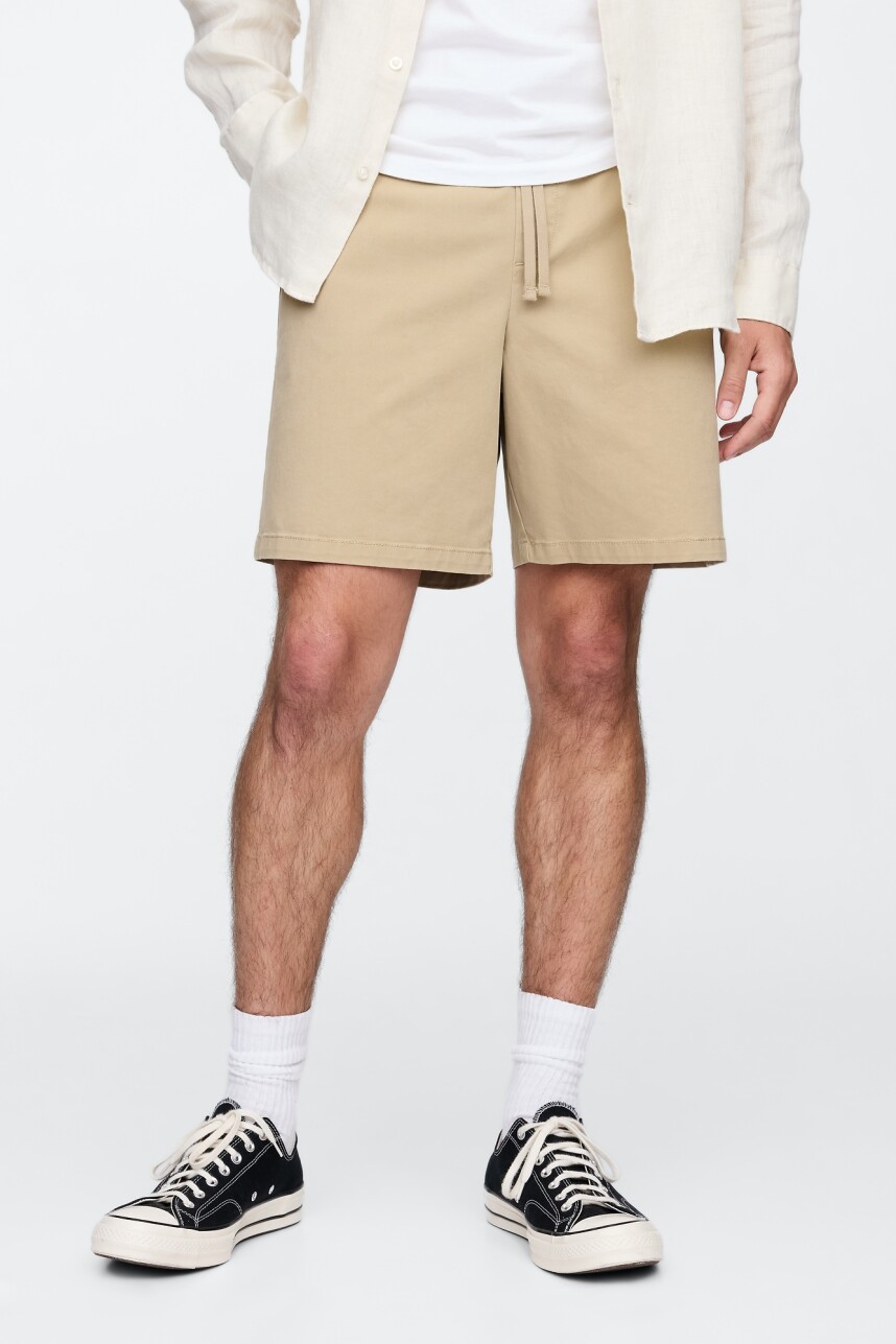 Short Essential Easy 7Inch Hombre Iconic Khaki