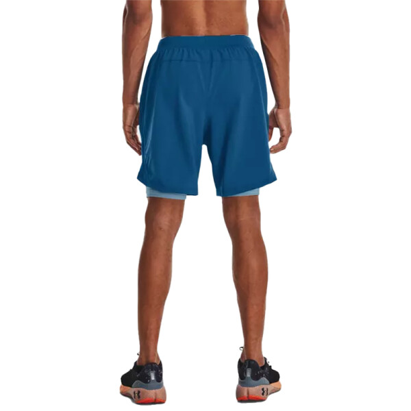 Short Under Armour Launch 2in1 Azul