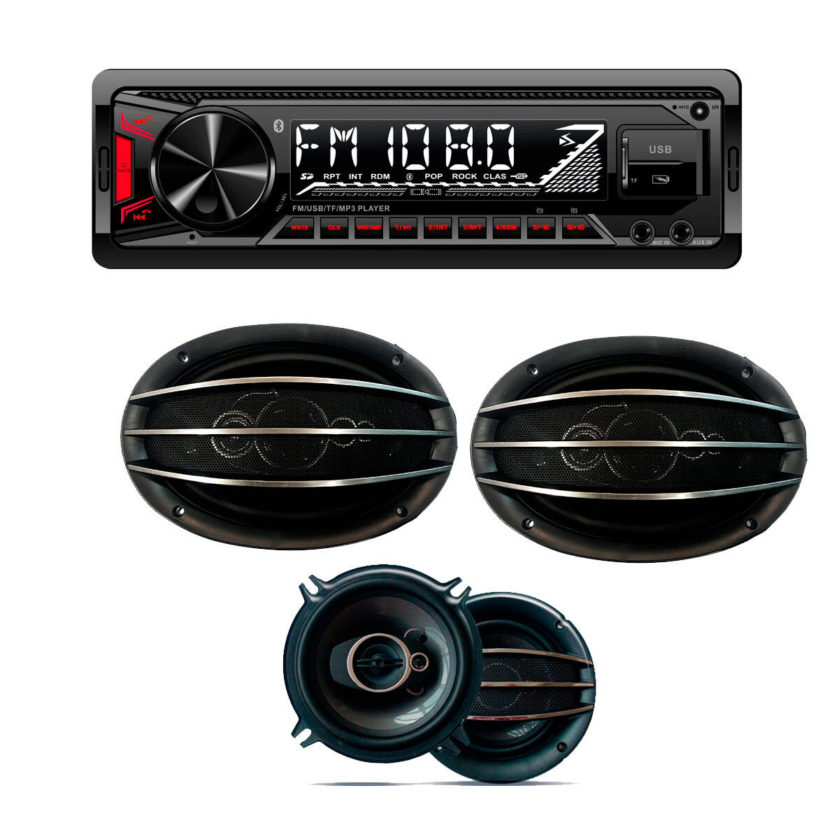 RADIO COMBO KIT RADIO + PARLANTES SP.1094 + SP.6994 