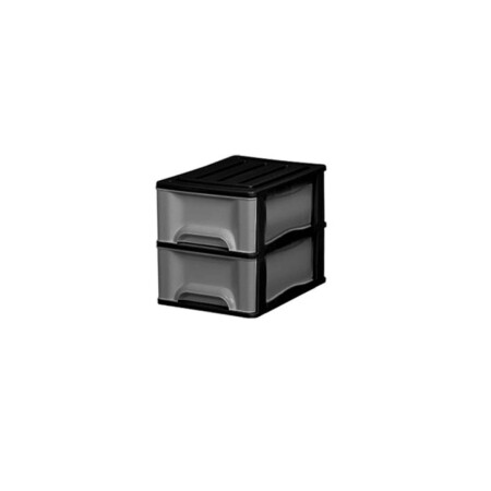 GAVETERO CAJONERA X 2 PLASNEW 46X33X36 GRIS GAVETERO CAJONERA X 2 PLASNEW 46X33X36 GRIS