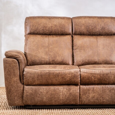 Sillón Reclinable Thomas 3 Cuerpos Choco Chocolate