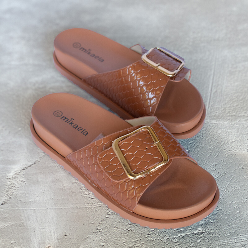 Sandalia de Dama Mikaela TAN