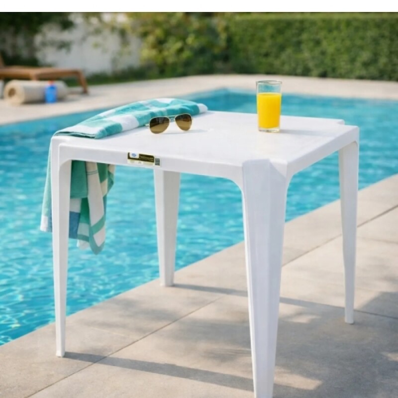 Mesa Cuadrada 70 X 70 Plastico Apilable Mesa Cuadrada 70 X 70 Plastico Apilable