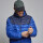 Campera combinada azul
