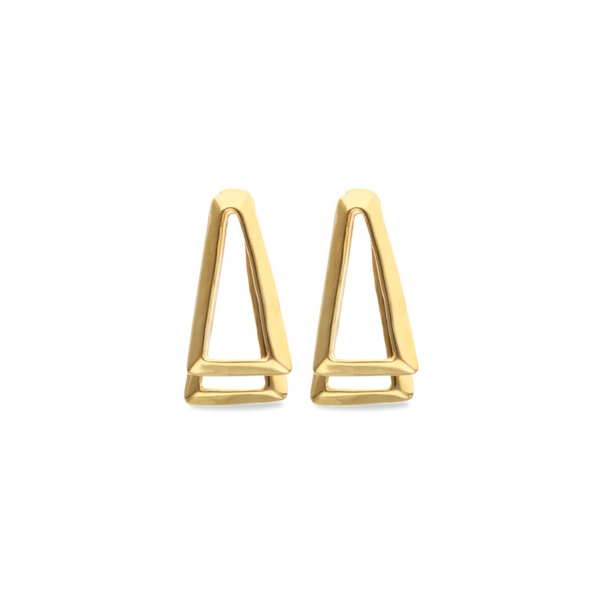 PENDIENTES DE ALEACIÓN DE METALES BAÑADOS EN ORO 18K - Pendiente 