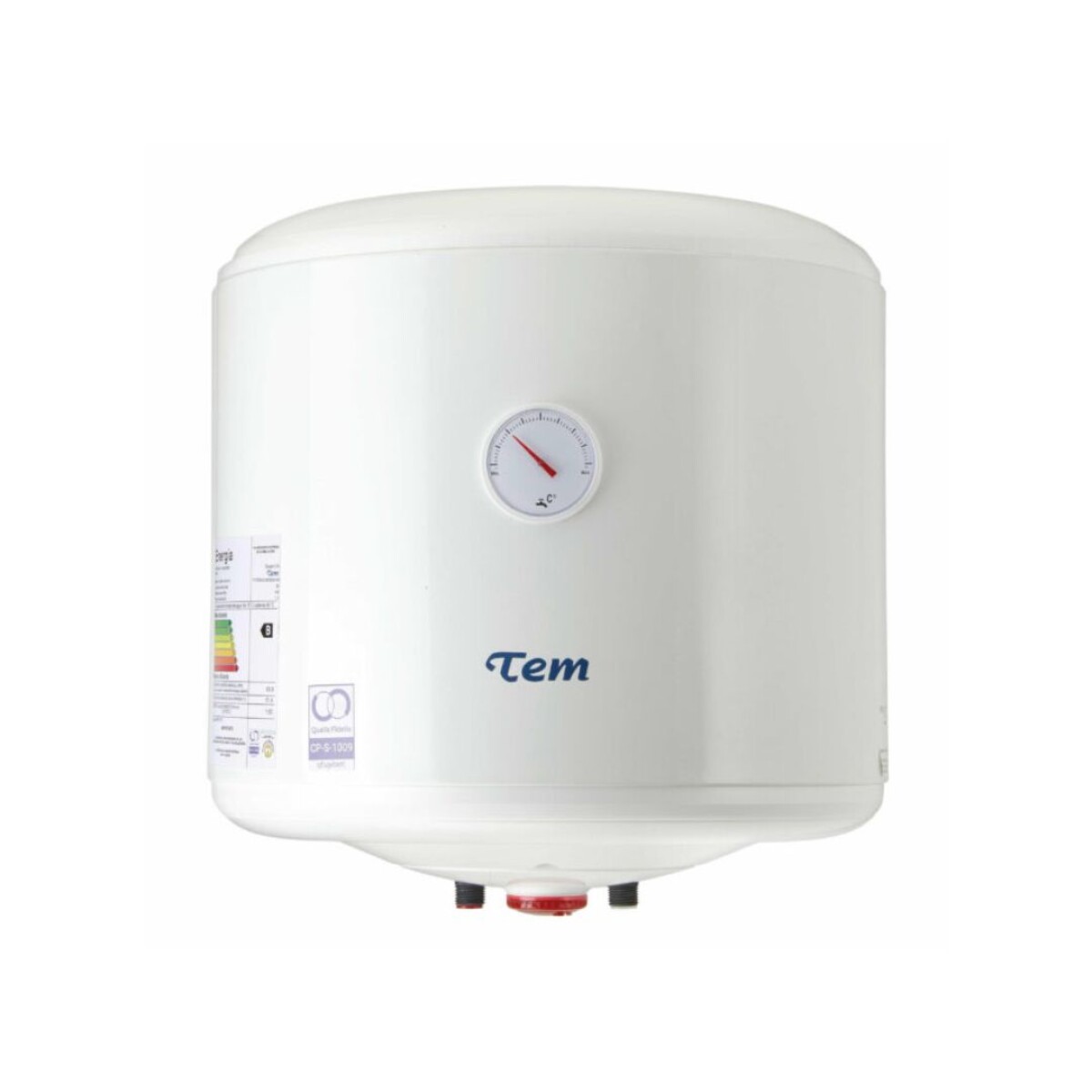 Termotanque TEM 30 Lts de acero T1VTQ30CL3005 
