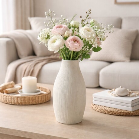 FLORERO JAPON Blanco - Medium