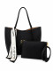 CARTERA HALO NEGRO