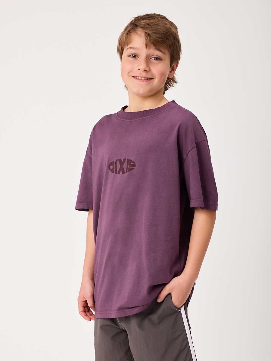 T-SHIRT M/C RIDANTE TEEN DIXIE Uva