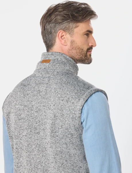 CHALECO FELPA ESPECIAL Gris