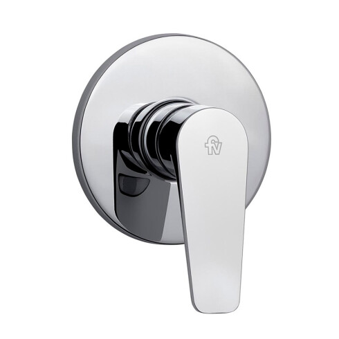 Griferia De Ducha De Empotrar Linea Zoe Fv Sin Transferencia CROMO