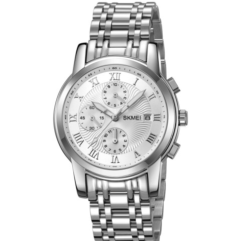 Reloj Skmei 2306SI Analógico Hombre Plateado Plateado